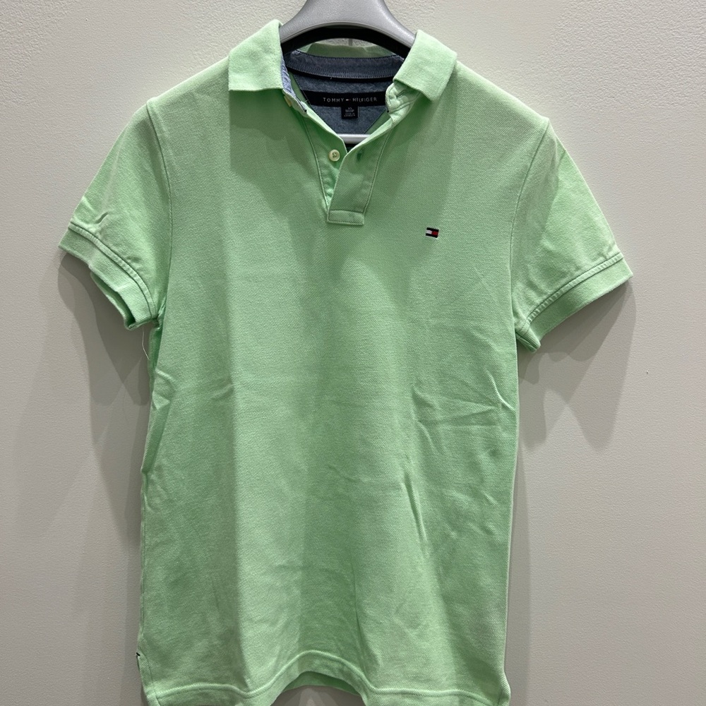 Tommy Hilfiger Men's Mint Polo Shirt